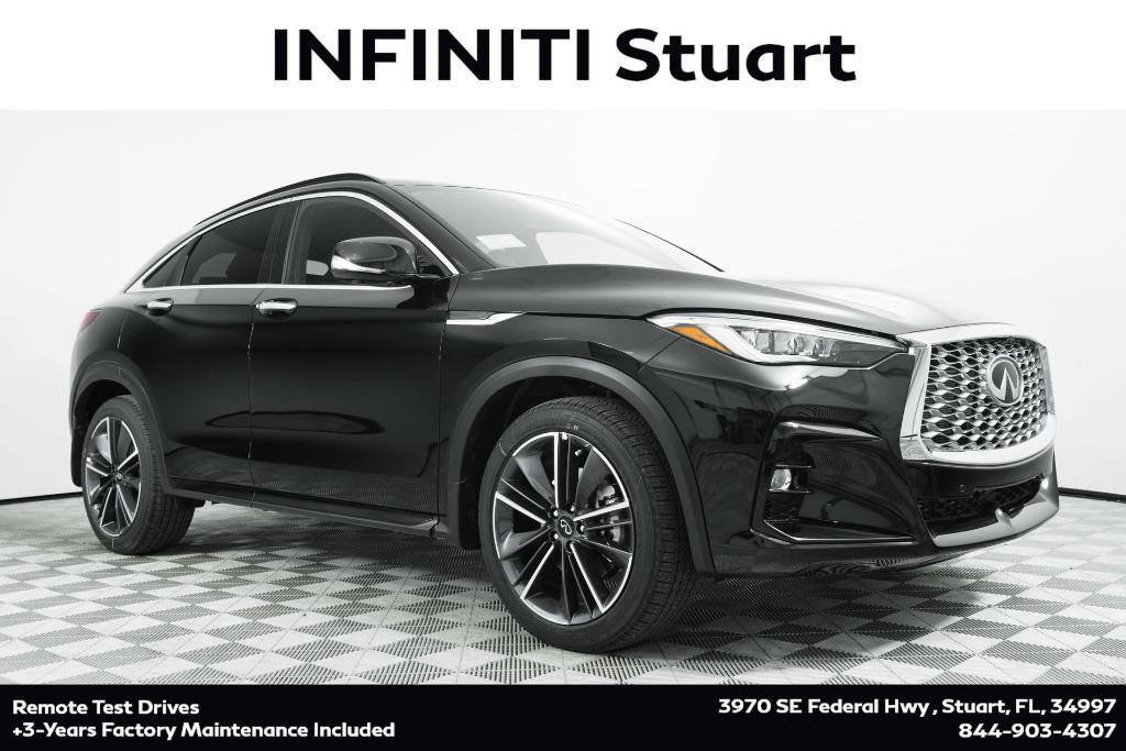 new 2025 INFINITI QX55 car, priced at $58,340