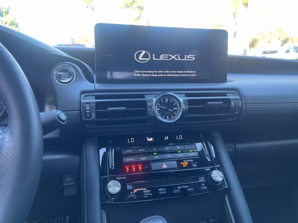 used 2024 Lexus IS 350 car, priced at $42,995