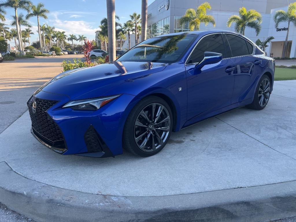 used 2024 Lexus IS 350 car, priced at $42,995