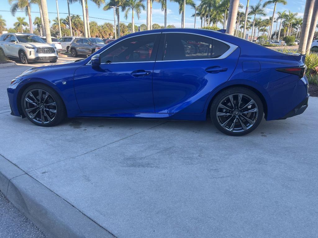 used 2024 Lexus IS 350 car, priced at $42,995