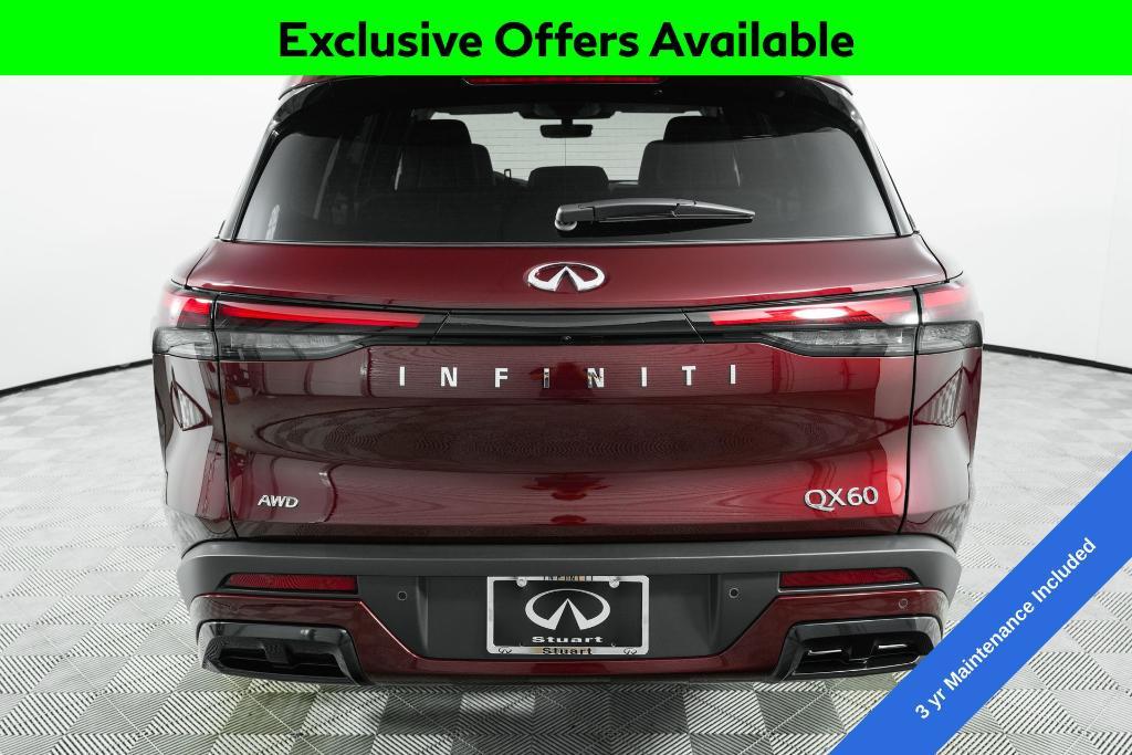 new 2025 INFINITI QX60 car, priced at $60,830