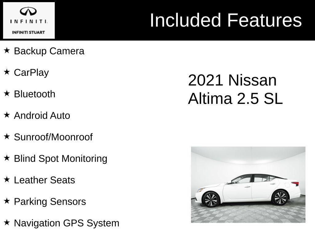 used 2021 Nissan Altima car, priced at $14,649