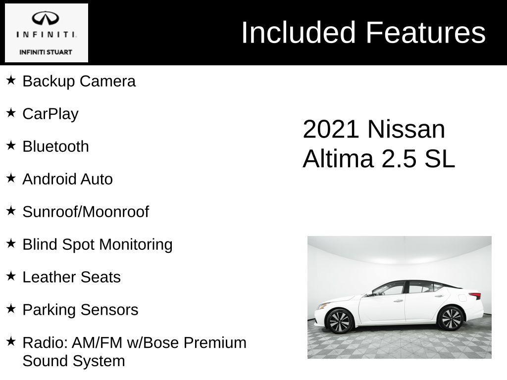 used 2021 Nissan Altima car, priced at $14,649