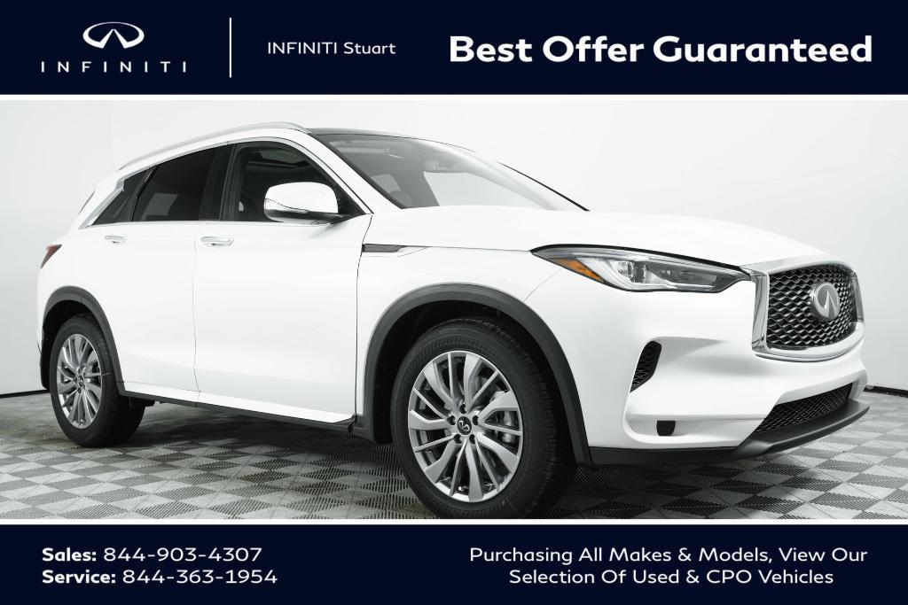new 2025 INFINITI QX50 car, priced at $42,314