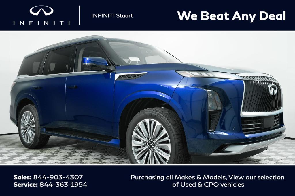 new 2025 INFINITI QX80 car, priced at $99,840