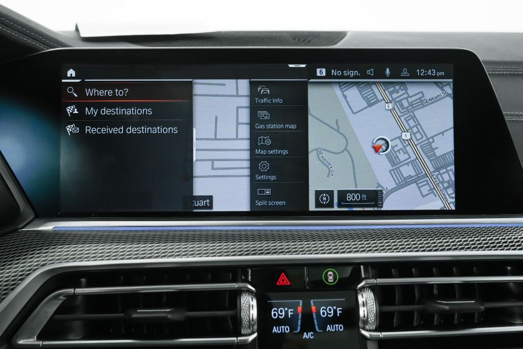 used 2023 BMW X6 car, priced at $53,500
