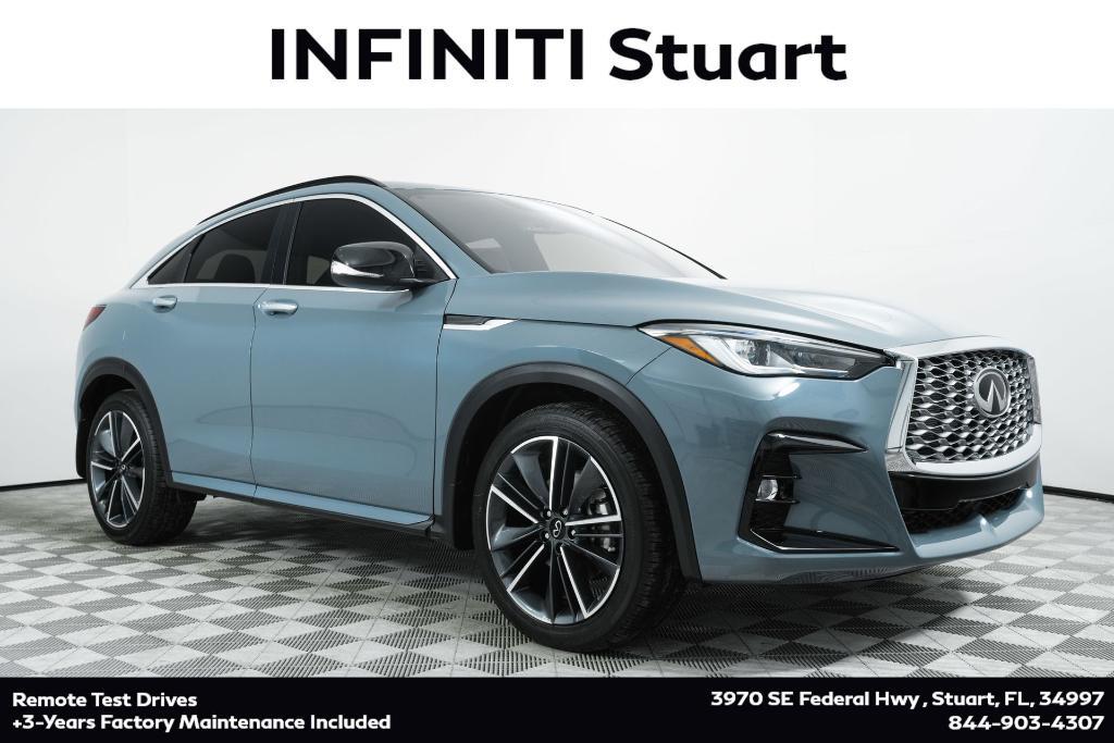 new 2025 INFINITI QX55 car, priced at $49,780