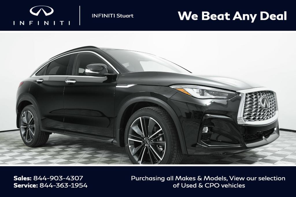 new 2025 INFINITI QX55 car, priced at $51,585