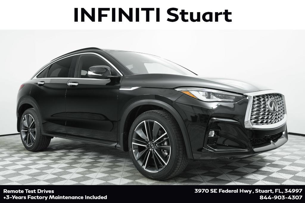 new 2025 INFINITI QX55 car, priced at $49,085