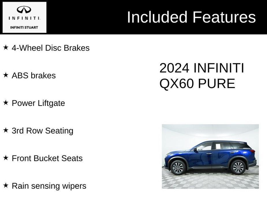 used 2024 INFINITI QX60 car, priced at $42,033