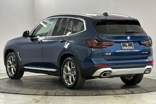 used 2022 BMW X3 car, priced at $36,250
