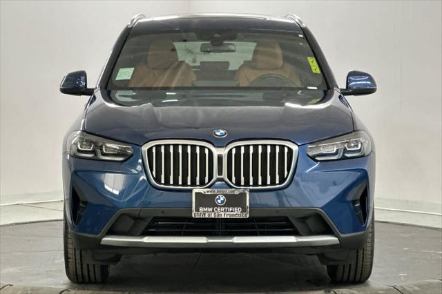 used 2022 BMW X3 car, priced at $36,250