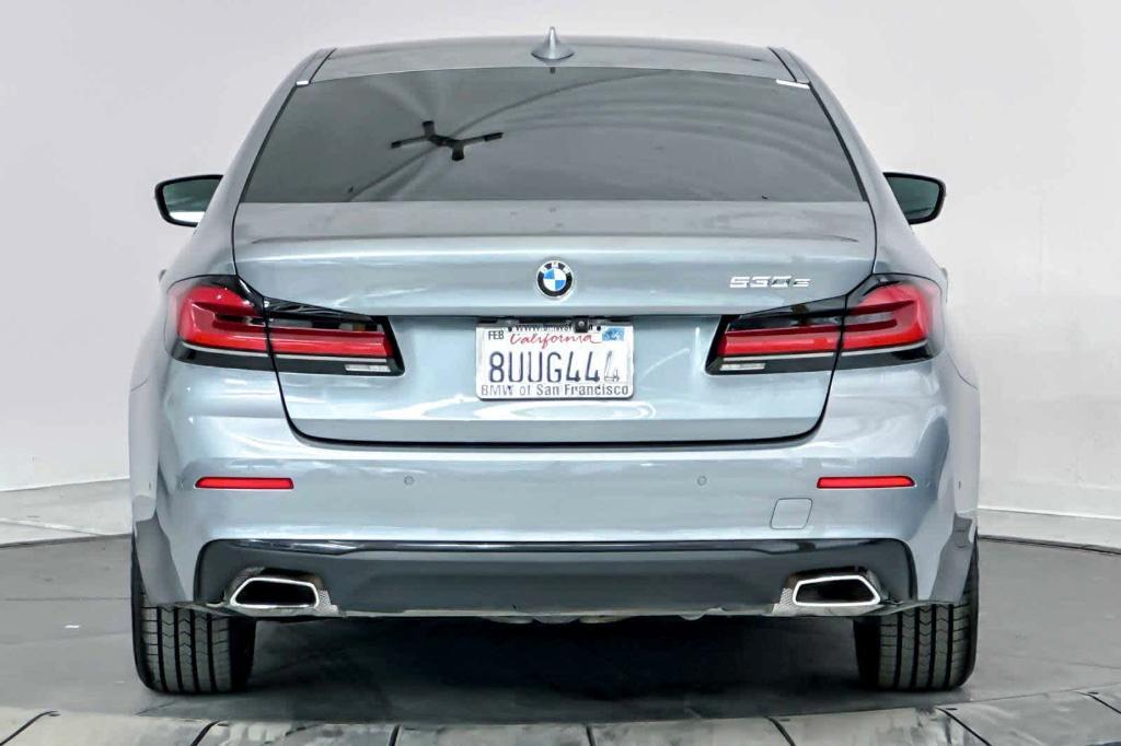 used 2021 BMW 530e car, priced at $31,998