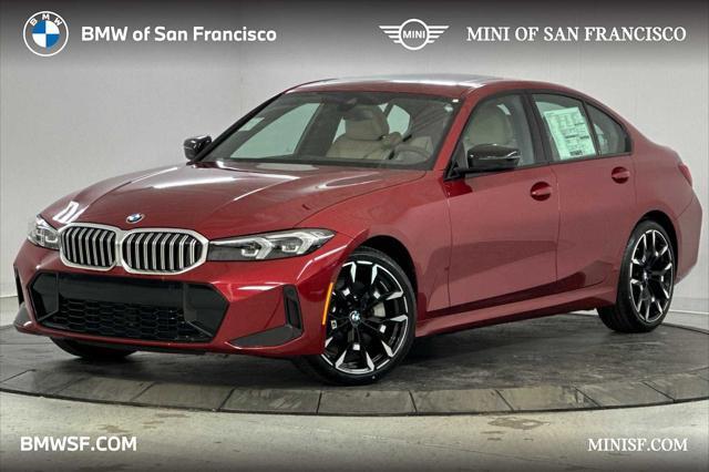 new 2025 BMW 330 car, priced at $53,975