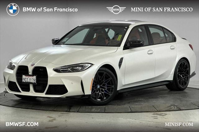 used 2023 BMW M3 car, priced at $90,250