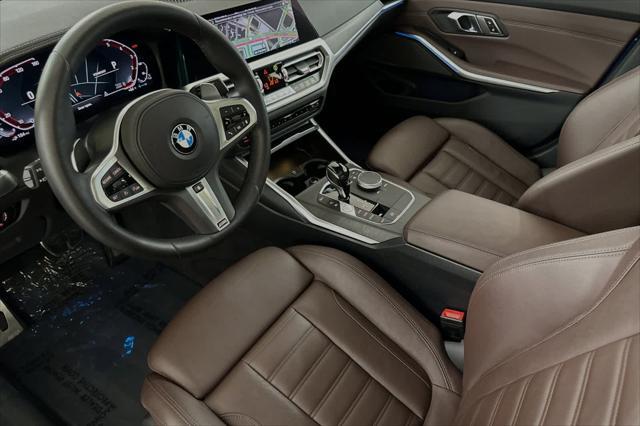 used 2021 BMW 330e car, priced at $30,998