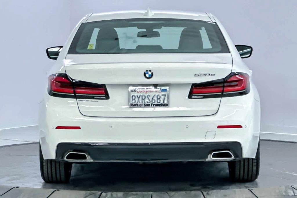 used 2021 BMW 530e car, priced at $32,986