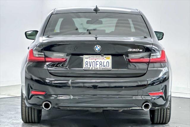 used 2021 BMW 330e car, priced at $25,698