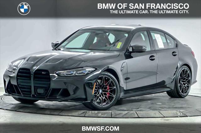 used 2022 BMW M3 car, priced at $71,998