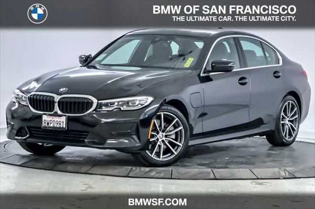 used 2021 BMW 330e car, priced at $28,198