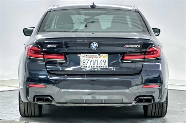 used 2022 BMW M550 car, priced at $53,498