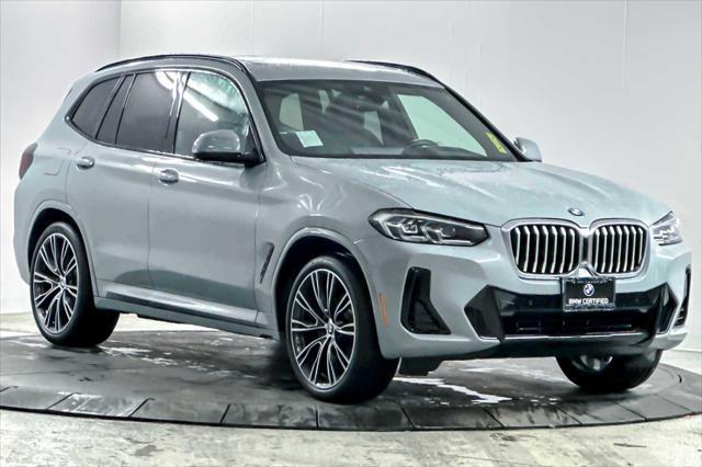 used 2022 BMW X3 car, priced at $35,120