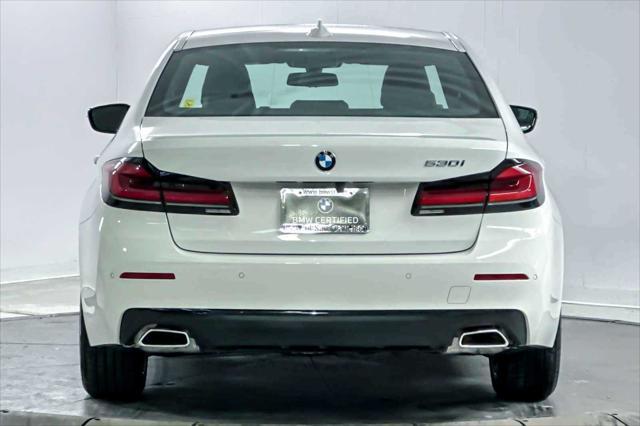 used 2022 BMW 530 car, priced at $39,198