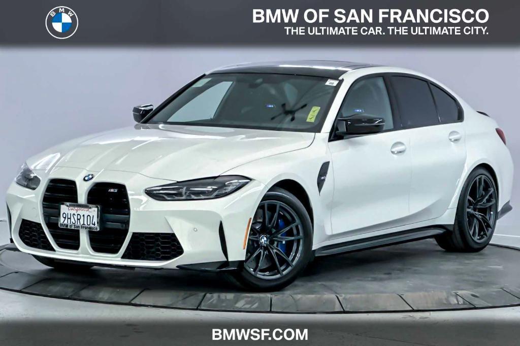 used 2024 BMW M3 car, priced at $75,998
