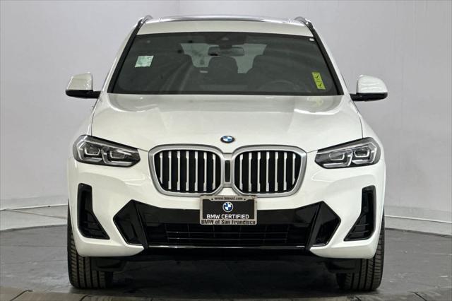 used 2022 BMW X3 car, priced at $34,750