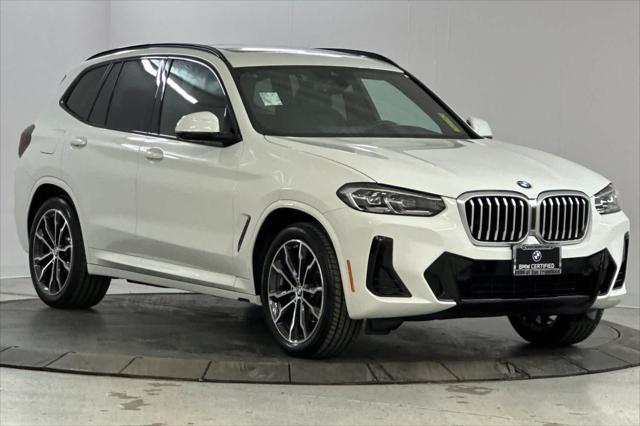 used 2022 BMW X3 car, priced at $34,750