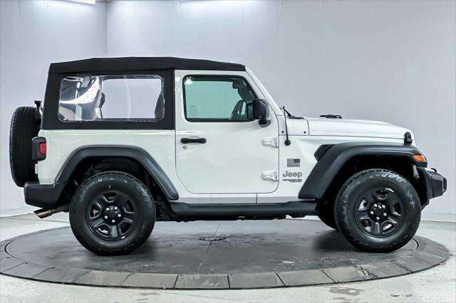 used 2018 Jeep Wrangler car, priced at $21,000