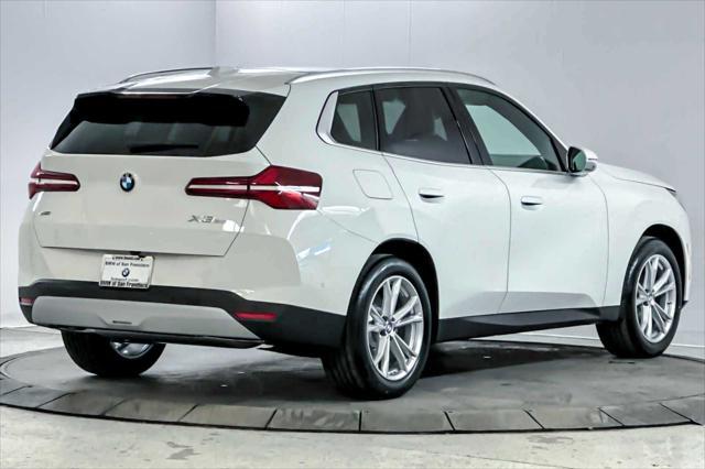 new 2025 BMW X3 car, priced at $55,785