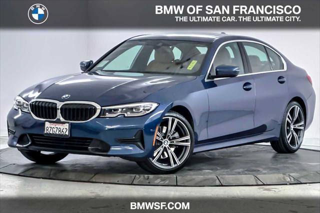 used 2021 BMW 330 car, priced at $28,298