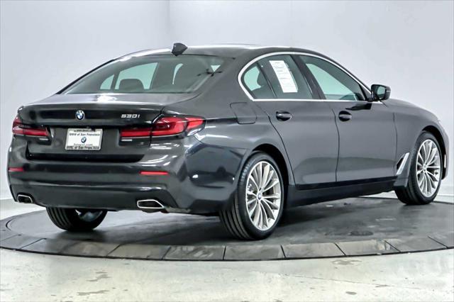 used 2022 BMW 530 car, priced at $38,298