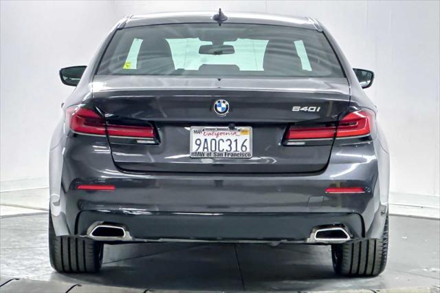 used 2022 BMW 540 car, priced at $42,000