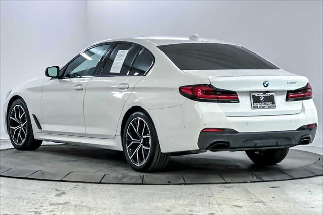 used 2022 BMW 540 car, priced at $39,855