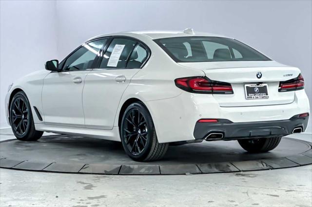 used 2022 BMW 530 car, priced at $37,998