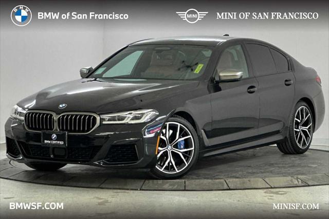 used 2023 BMW M550 car, priced at $61,750
