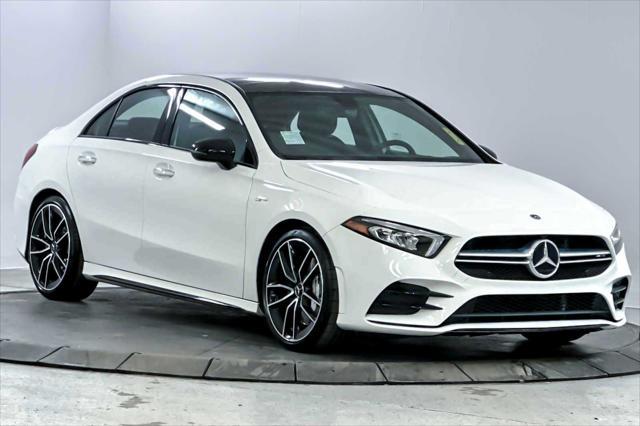 used 2021 Mercedes-Benz AMG A 35 car, priced at $31,910