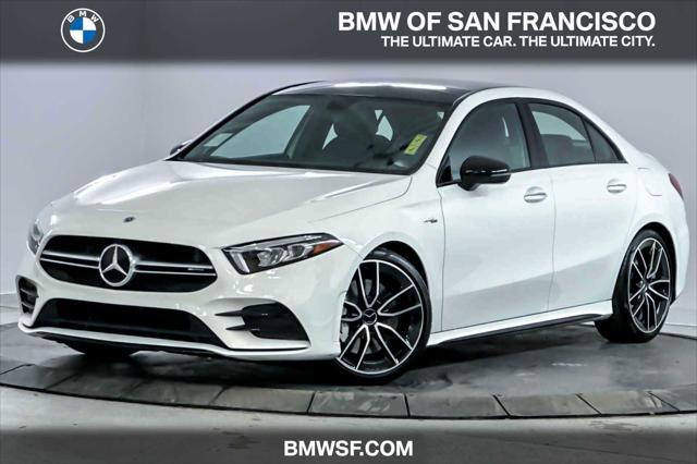 used 2021 Mercedes-Benz AMG A 35 car, priced at $31,910