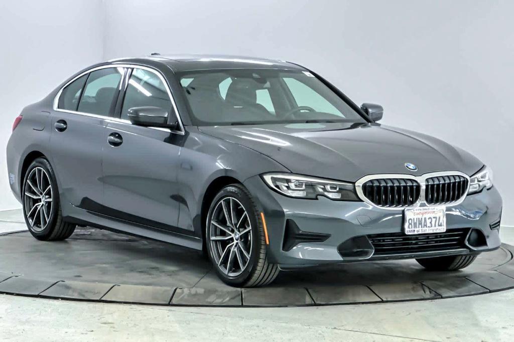 used 2021 BMW 330e car, priced at $27,998