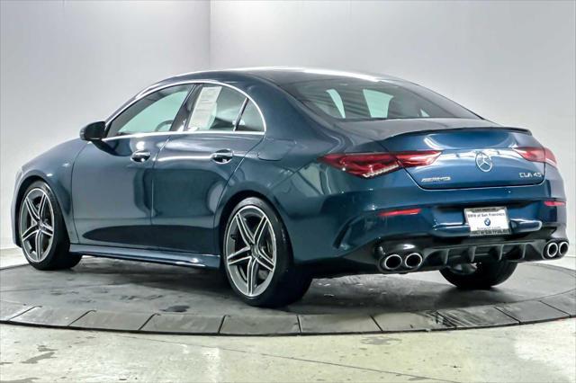 used 2022 Mercedes-Benz AMG CLA 45 car, priced at $47,998