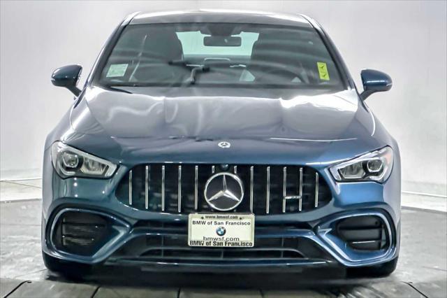 used 2022 Mercedes-Benz AMG CLA 45 car, priced at $47,998