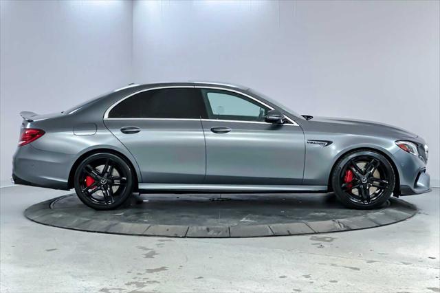 used 2018 Mercedes-Benz AMG E 63 car, priced at $60,000