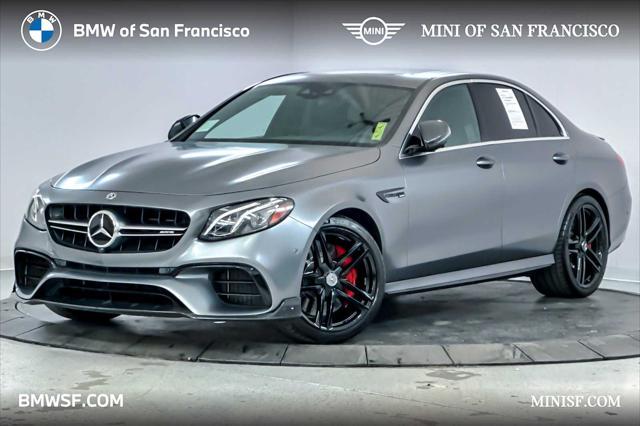 used 2018 Mercedes-Benz AMG E 63 car, priced at $60,000