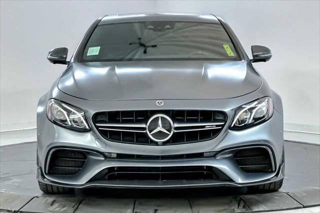 used 2018 Mercedes-Benz AMG E 63 car, priced at $60,000