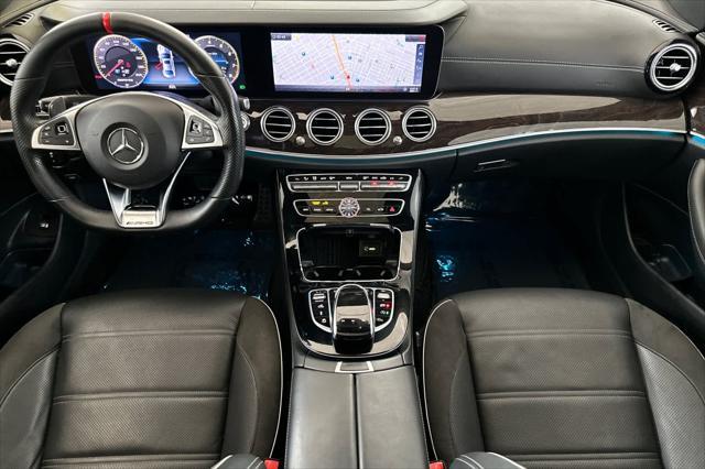 used 2018 Mercedes-Benz AMG E 63 car, priced at $60,000