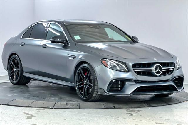 used 2018 Mercedes-Benz AMG E 63 car, priced at $60,000