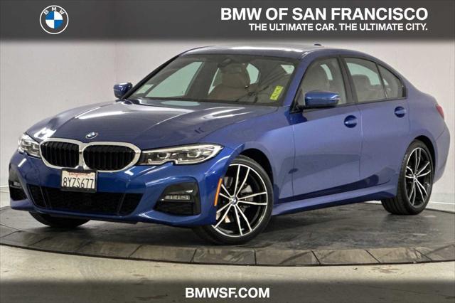 used 2022 BMW 330 car, priced at $33,998