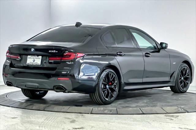 used 2023 BMW 530e car, priced at $34,500